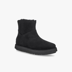 Ugg Classic Mini BLVD Women Classic Boots Black (3524WMJYX)